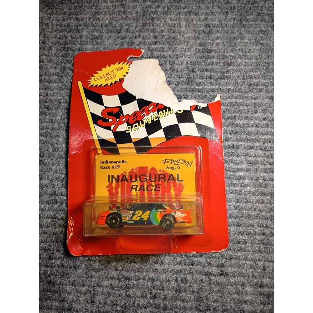 Vintage Jeff Gordon Inaugural Race #24 Car